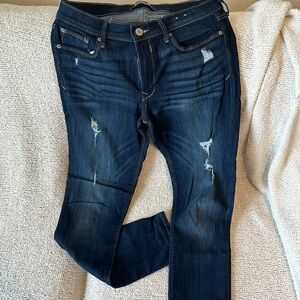 Express dark wash Jean Legging 10R